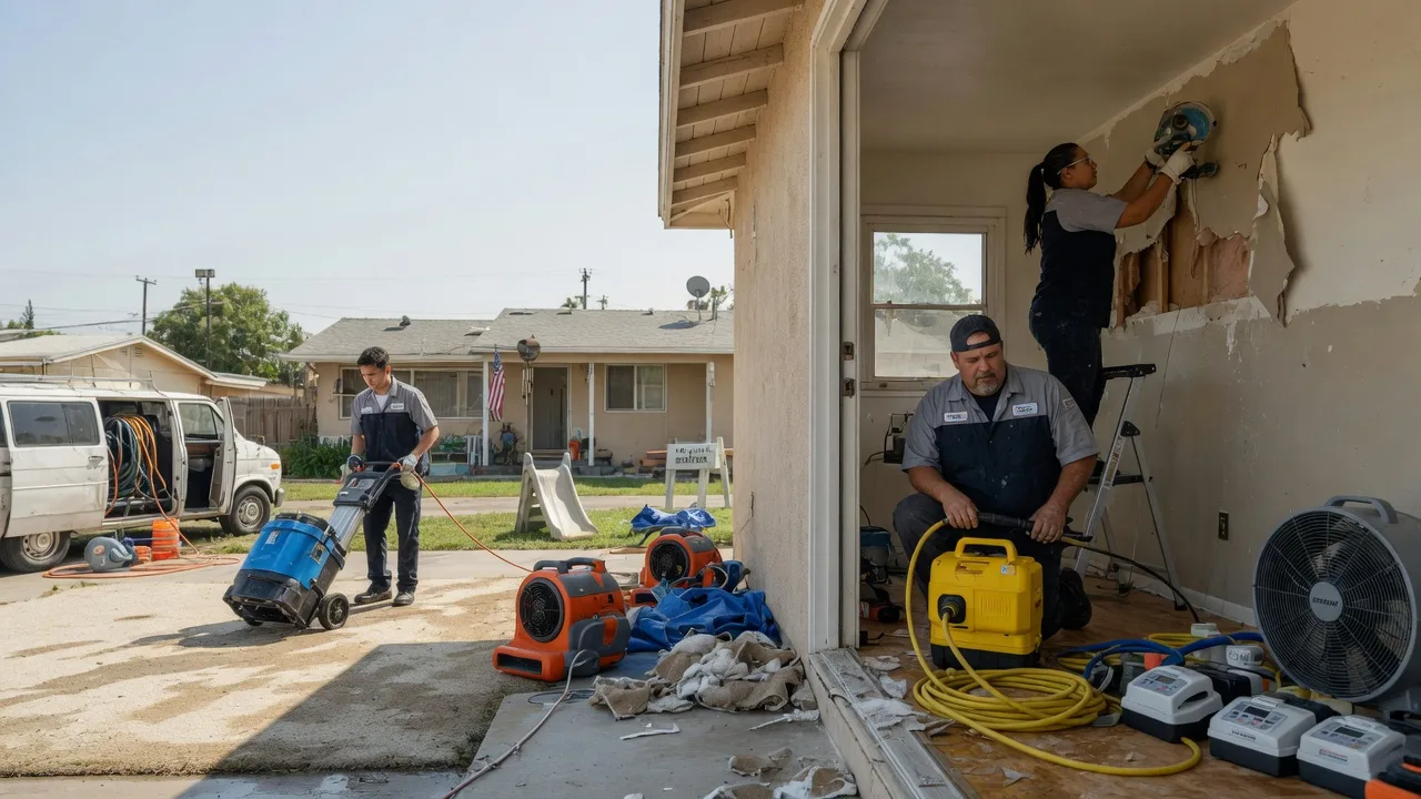 Water Damage Restoration in Evangeline, LA near me